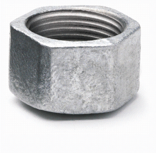 2-1/2" Hexagon Cap Galvanised Malleable Iron Pipe Fitting BSP - Picture 1 of 1
