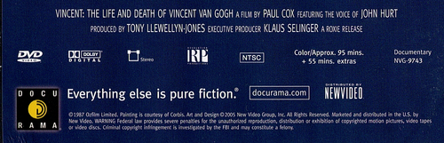 Vincent van Gogh movies on DVD;3rd 1 FREE!documentaries biographies Dutch artist - Picture 29 of 45