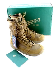 New DANNER Resurgent Size 9 D Coyote Brown Soft Toe 8" Men's Boots RETAIL $199