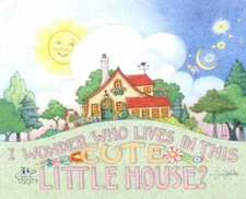 Snow White-CUTE LITTLE HOUSE-Handcrafted Fridge Magnet-w/Mary Engelbreit art