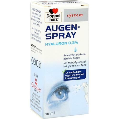 DOPPELHERZ Augen-Spray Hyaluron 0,3% system 10 ml - Bild 1 von 1