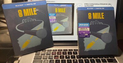 *NEW* 8 MILE BLU-RAY STEELBOOK: ACTIVE DIGITAL - from BEST BUY WAREHOUSE