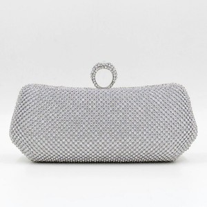 silver clutch bag uk