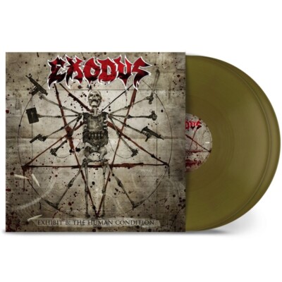 EXODUS - EXHIBIT B:THE HUMAN CONDITION(GOLD VINYL)  2 VINYL LP NEU