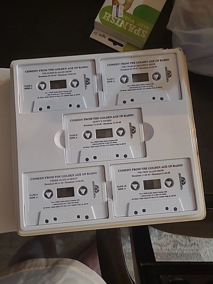 Comedy from the Golden Age of Radio 20 Audio Cassettes 30 Hours 60 Programs - Image 3 of 4
