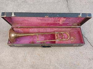 Vintage The Olds Standard Trombone with Hard Case