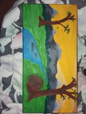 paintings/painted items/one of a kind/household item/decorations