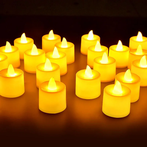 24PCS Flameless LED Tea Lights Candles Flickering Battery Operated Wedding Xmas - Picture 9 of 18