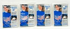 (4) DISTLEFINK DESIGNS USA FLAGS SEQUIN ART KITS NO. 33216 NIP