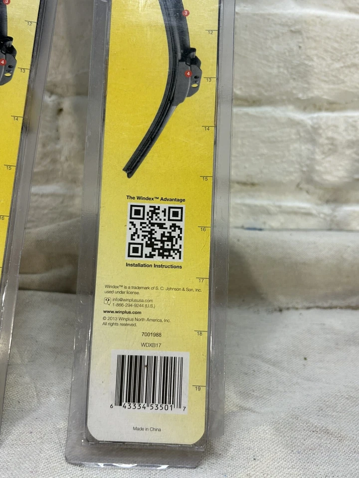 Windex Exceptional Performance Wiper Blade 17” 432 mm NEW Foto 4 de 4