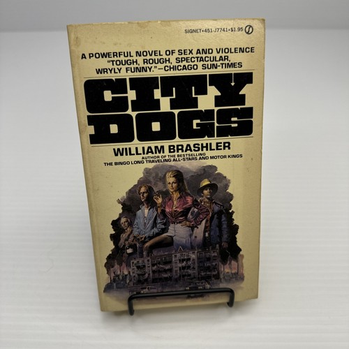 City Dogs William Brashler 1977 1st Print Vintage Paperback Exploitation Fiction
