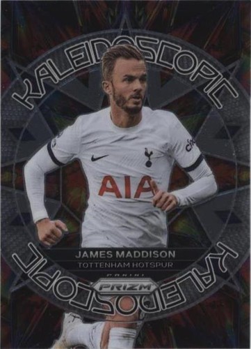 ジェームズ マディソン Panini Prizm 25枚限定 鑑定済 2024-25 Panini Prizm Premier League James Maddison #72 Breakaway