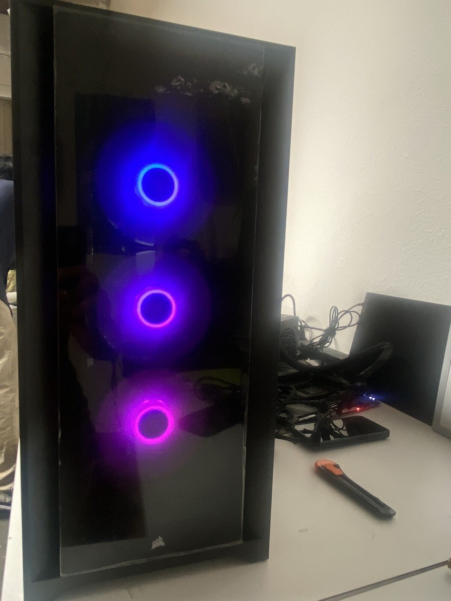 Corsair iCUE 5000X RGB Tempered Glass Mid-Tower ATX PC Smart Case