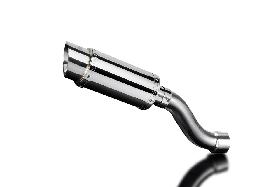 Комплект круглого глушителя из нержавеющей стали Ducati Monster 1200 & 821 2014-20 без шнуровки 8 дюймов - Изображение 4 из 4