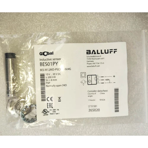New One BALLUFF BES M12MD-PSC80F-S04G Sensors Free Shipping - Picture 1 of 4