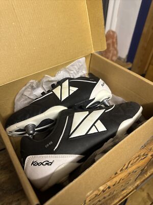 kooga junior CS-XS lcst Stiefel 6 Nieten A008 schwarz/weiß UK 5