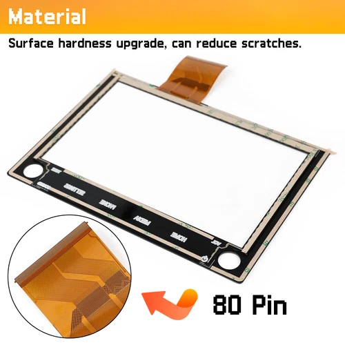 8" Touch-Screen Glass Digitizer Radio For 2020-2022 Mitsubishi Outlander 2 Knobs - Foto 3 di 6