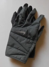 Nike Quilted Running Gloves 2.0 Men Iron Grey/Silver Medium