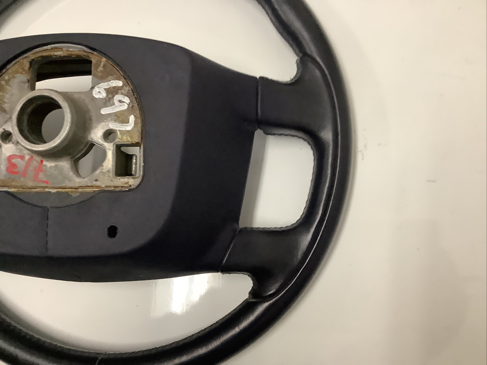2007 Bentley Continental GTC Dark Blue Leather Steering Wheel 3W04196504 04-08
