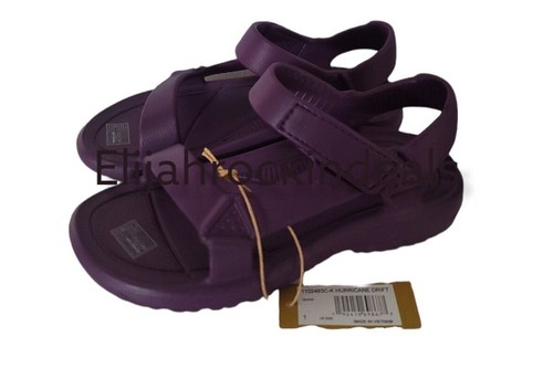 NEW KIDS TEVA HURRICANE DRIFT GLOXINIA PURPLE SANDALS - 1102483C US SIZE 1 - Picture 2 of 6