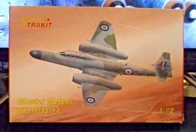 Gloster Meteor NF 11/12/14 British night fighter var. 1:72 scale FREE SHIPPING