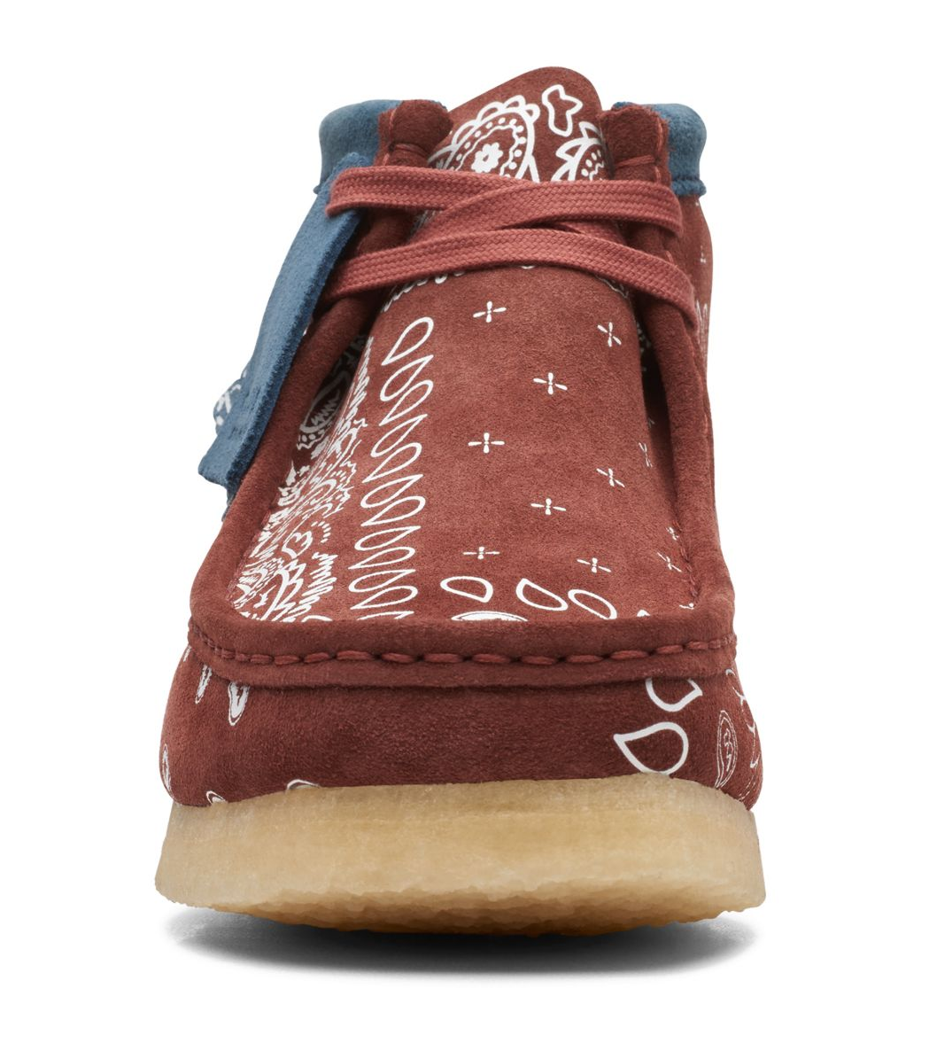 CLARKS ORIGINALS Wallabee Boot Boots Brick Paisley New | eBay