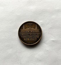Medaille Kolonialausstellung Paris 1931 v. A. Mouroux 32 mm #3190