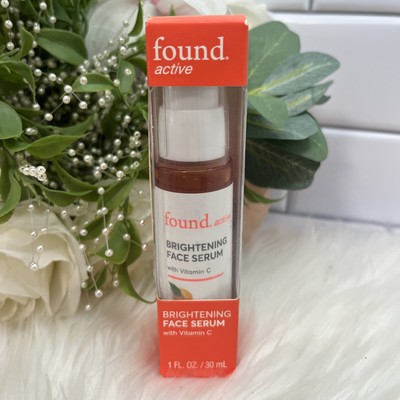 FOUND. ACTIVE - BRIGHTENING FACE SERUM WITH VITAMIN C - 1 FL. OZ