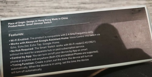 The Smart Home funziona con Alexa o Google Assistant nuovo interruttore dimmer intelligente - Foto 5 di 5