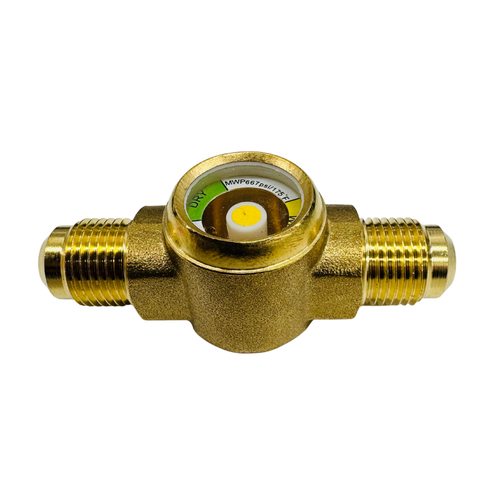 Refrigerant Sight Glass Flare Connection Type 1/4", 1/2", 3/8" (Male to Male) - Picture 2 of 3