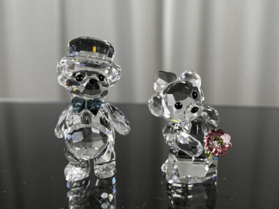 Swarovski Figurine 842936 Kris Bear You & Me Wedding 5cm