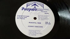 JOHNNY OSBOURNE - PEACEFUL MAN ROOTS / REGGAE 12"  on PUYATT