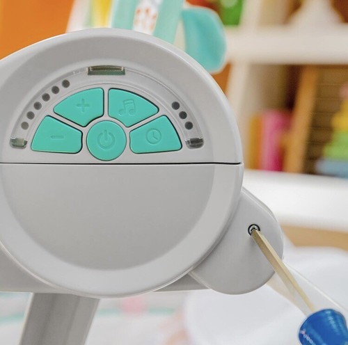 Bright Starts Automatic 6-Speed Baby Swing WITH Toy Bar, Taggies &Music - Picture 3 of 5