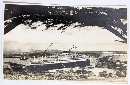 Agenzia Postale Motonave(Super Motor Vessel)"Vulcania," CZ--PA,U.S./75-C. IT/'31 - Picture 2 of 2