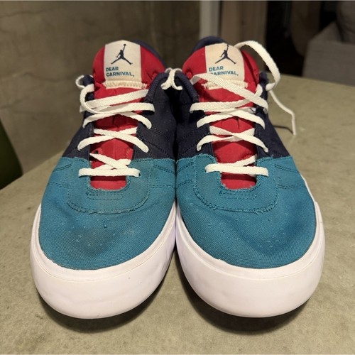 Jordan Dear Carnival Blue Skateboarding Shoes US 12.5