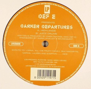 Def E - Darker Departures (12'') (Very Good Plus (VG+)) - 1419536