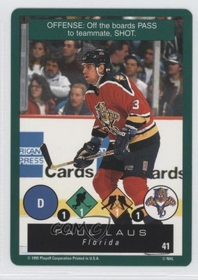 1995-96 Playoff One on One Challenge Paul Laus #41 1t0