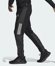 NWT MENS ADIDAS GT8937 OWN THE RUN ASTRO KINT AEROREADY BLACK/WHITE RUNNING PANT
