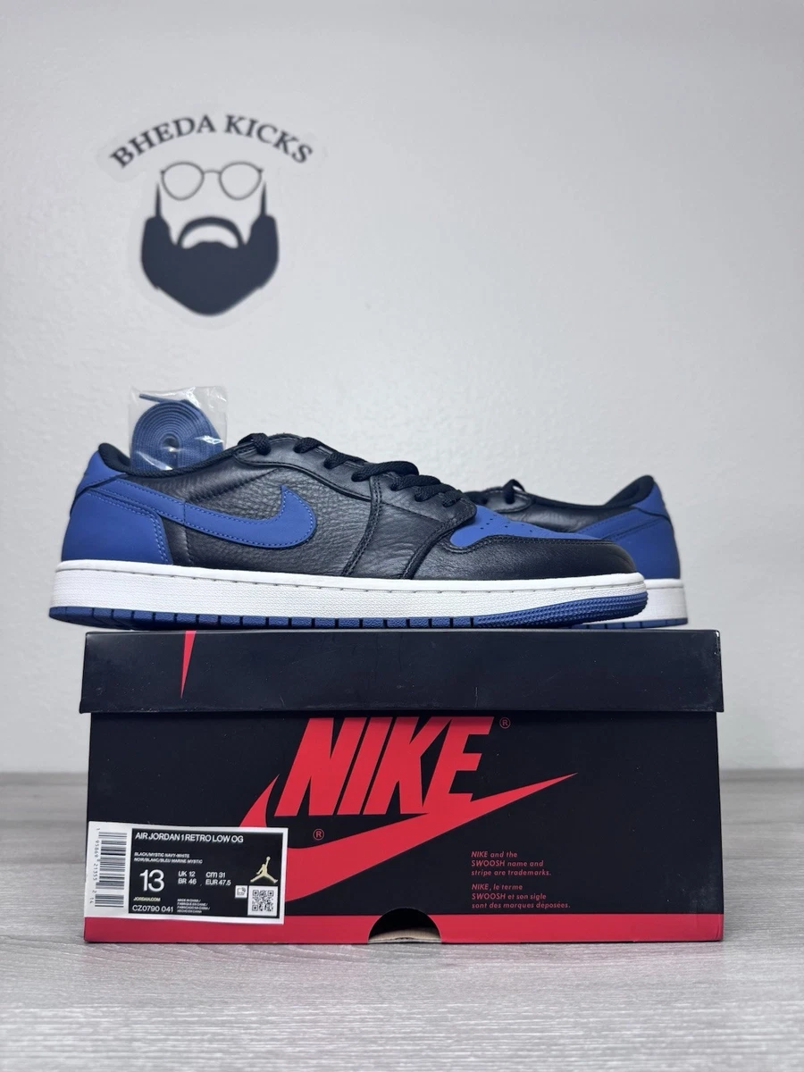 Jordan 1 Retro Low Navy for Sale | Authenticity Guaranteed | eBay