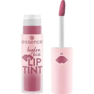 essence hydra kiss LIP TINT, Lippenstift, 4 ml (1er Pack), 02 Vintage Rose