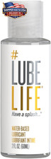 LUBELIFE Water-Based Lube 2 Fl Oz. Personal Lubricant for Men, Women Couples