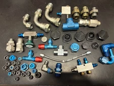 50 Various AN Fittings - Some Earl's Performance Products - Used