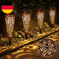 Solarleuchten FüR AußEn, 4 StüCk Solarlampen FüR AußEn Garten IP65 Wasserdicht,