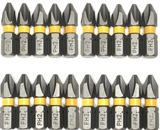 Phillips PH2 1in. DEWALT MAXFIT 20 Pc Bit Set IMPACT READY New