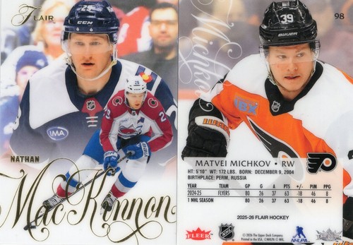2025-26 UPPER DECK FLEER FLAIR BASE &  ROOKIE CARD 1-200 * YOU PICK / CHOOSE *