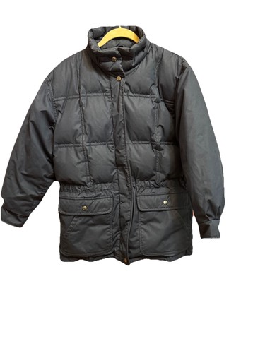 Vintage Eddie Bauer Goose Down Puffer Jacket Men’s M Medium Navy - Bild 1 von 11