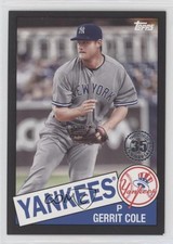 2020 Topps 1985 Topps Baseball Series 2 Black 159/299 Gerrit Cole #85TB-18 1o3