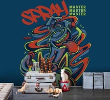 3d Skateboarding Sports Graffiti Wall Murals Wallpaper Murals Wall Sticker