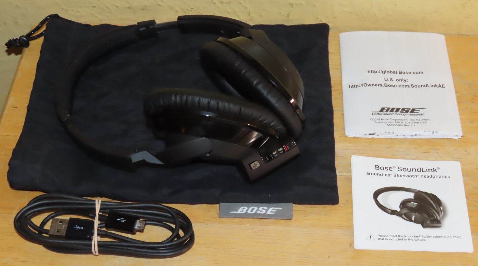 Bose AE2w Headband Wireless Headphones - Black