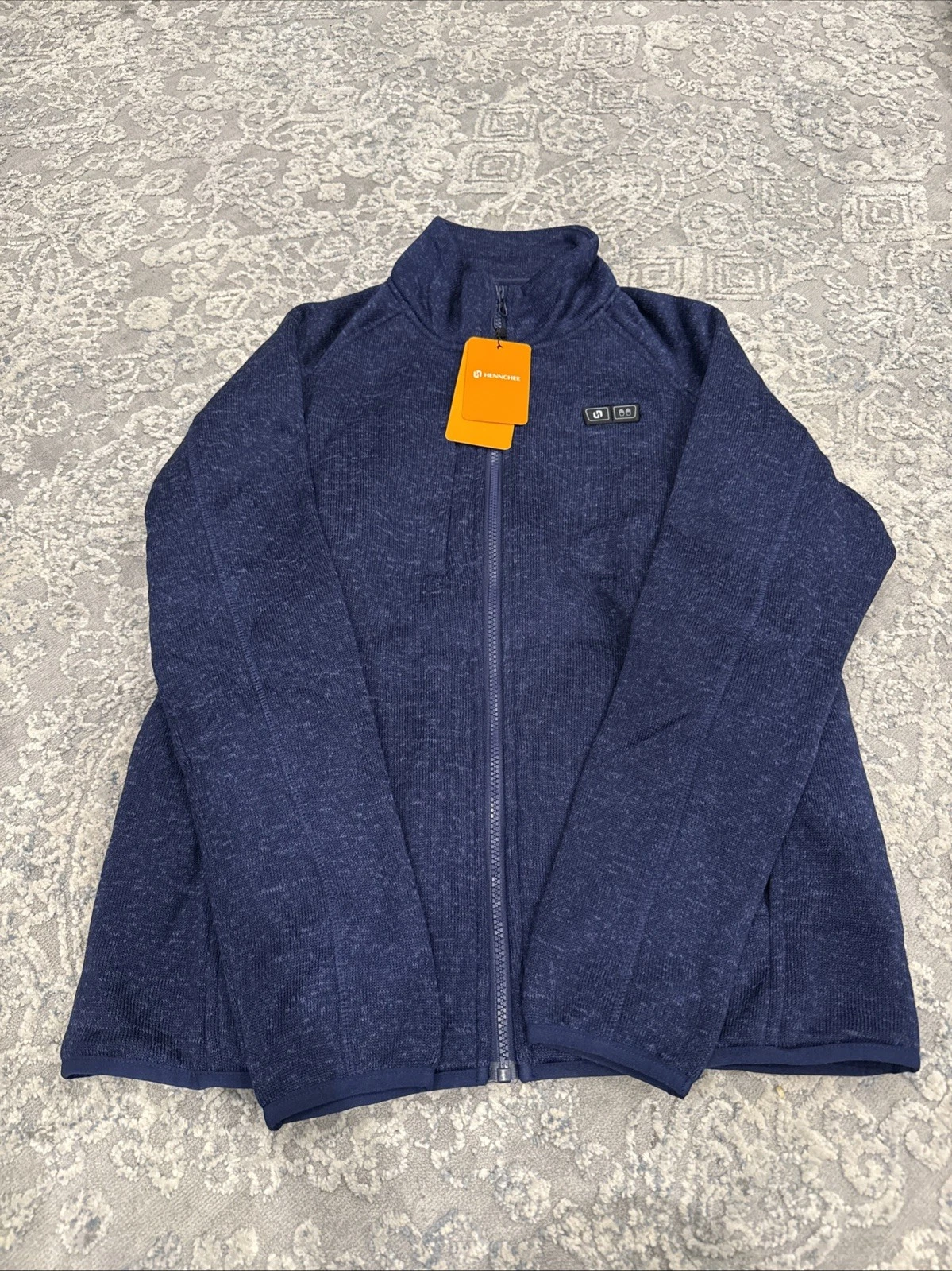 Heated Jackets for Men with Battery Pack (16000mAh) Polar Fleece Mens Heated ...